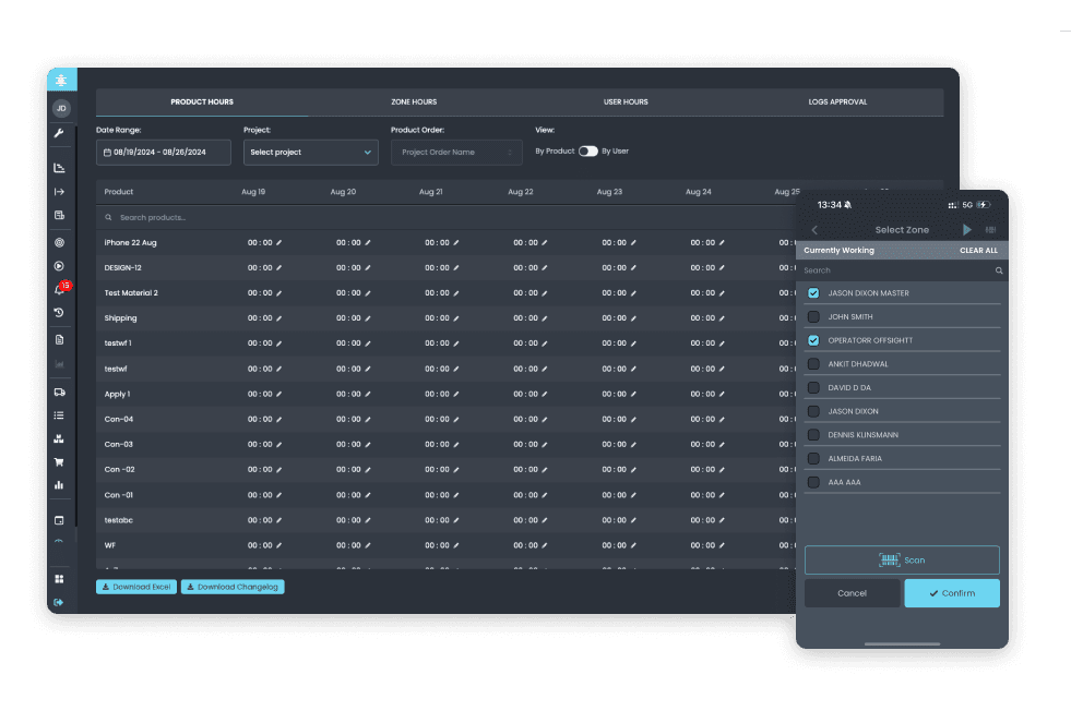 Production & Quality Tracking